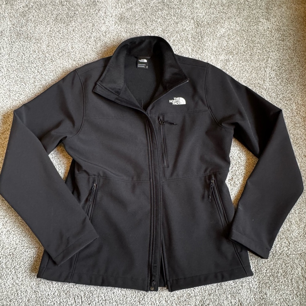 The North Face Charcoal Softshell Jacket Medium